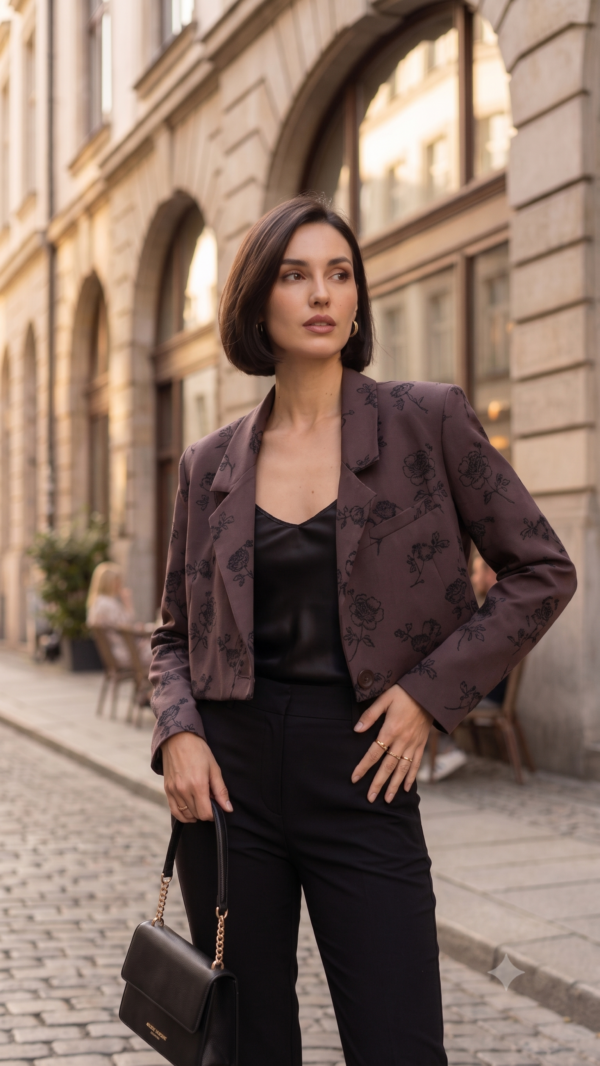 Marynarka Dorka Czekoladowa