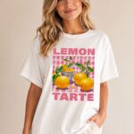 T-shirt Lemon Tarte z frotką