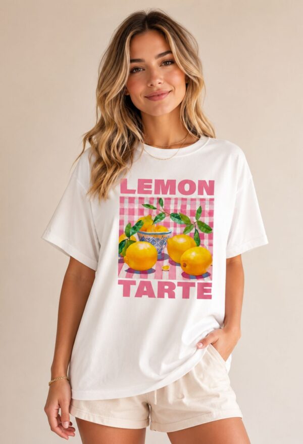 T-shirt Lemon Tarte z frotką