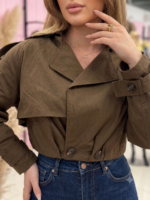 Dark Beige Jacket - obrazek 2