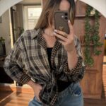 Stylowa koszula w kratę Urban Plaid