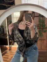 Stylowa koszula w kratę Urban Plaid - obrazek 2
