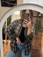 Stylowa koszula w kratę Urban Plaid - obrazek 3