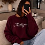 Bluza MILLAGRO HAFT – bordowa